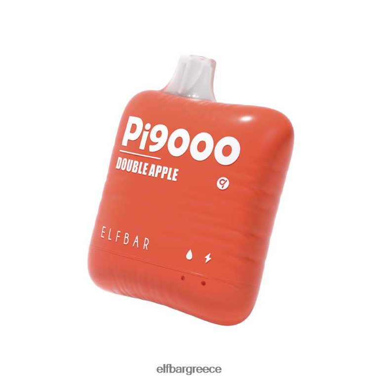 pi9000 ατμού μιας χρήσης 9000 ρουφηξιές διπλό μήλο ELFBAR P8V62V106