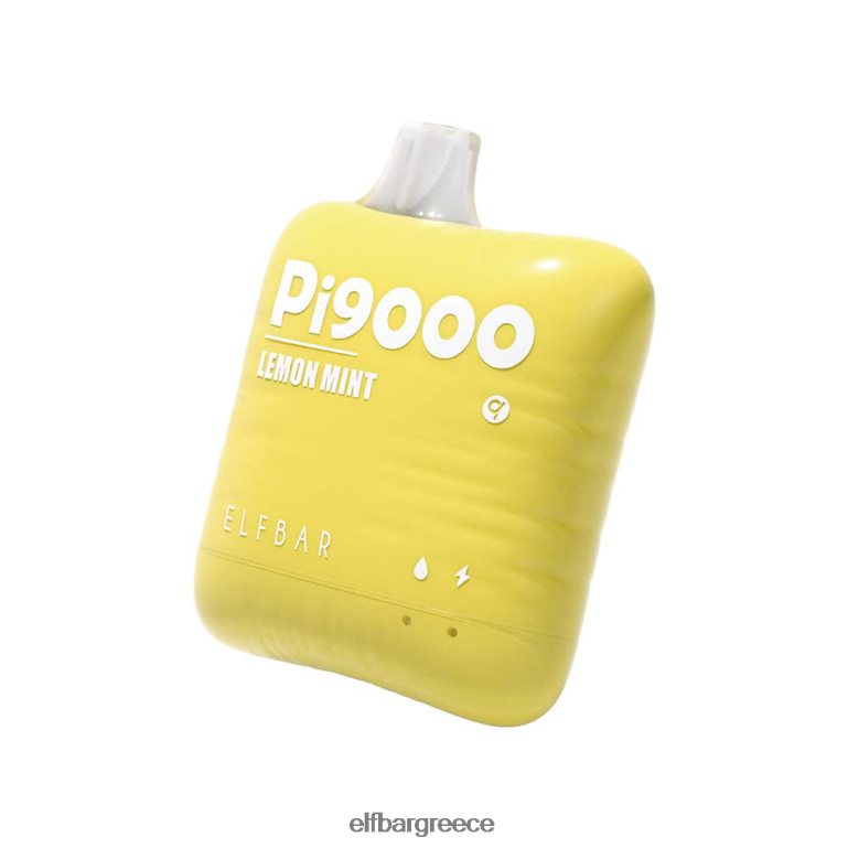 pi9000 ατμού μιας χρήσης 9000 ρουφηξιές μέντα λεμονιού ELFBAR P8V62V111