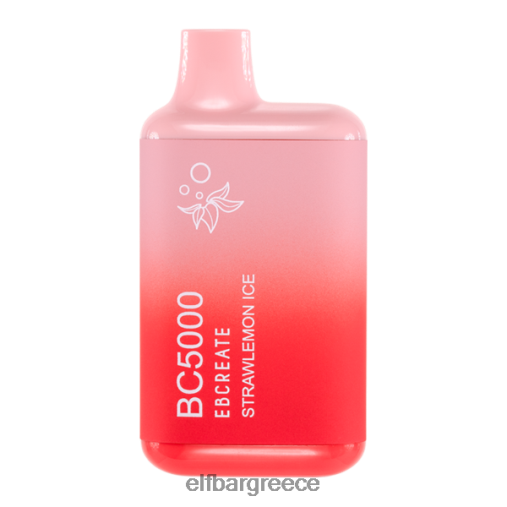 ELFBAR Strawlemon ice bc5000 καταναλωτή - 40mg - μονό 6FXJN51