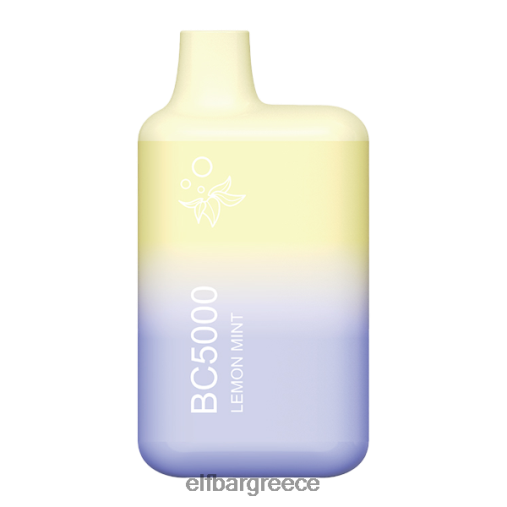 ELFBAR μέντα λεμονιού bc5000 καταναλωτή - single 6FXJN34