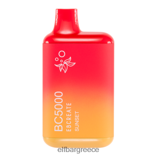 ELFBAR ηλιοβασίλεμα bc5000 καταναλωτή - single 6FXJN6