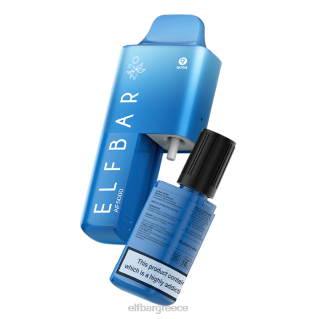 elfbar af5000 προγεμισμένο κιτ - 20 mg T2P6Z55 πάγος βατόμουρου
