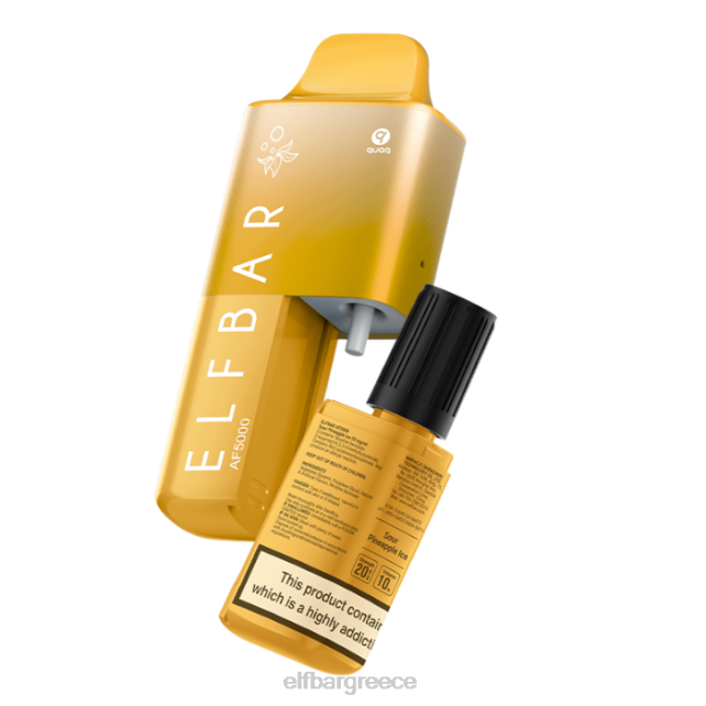 elfbar af5000 προγεμισμένο κιτ - 20 mg T2P6Z64 ξινός πάγος ανανά