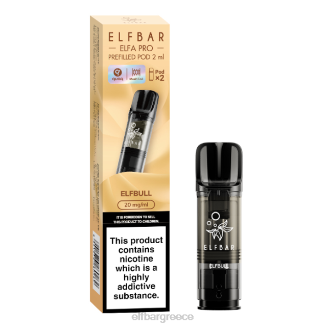 elfbar elfa pro προγεμισμένα λοβό - 20mg - 2 pk T2P6Z101 ξωτικό τούρμπο