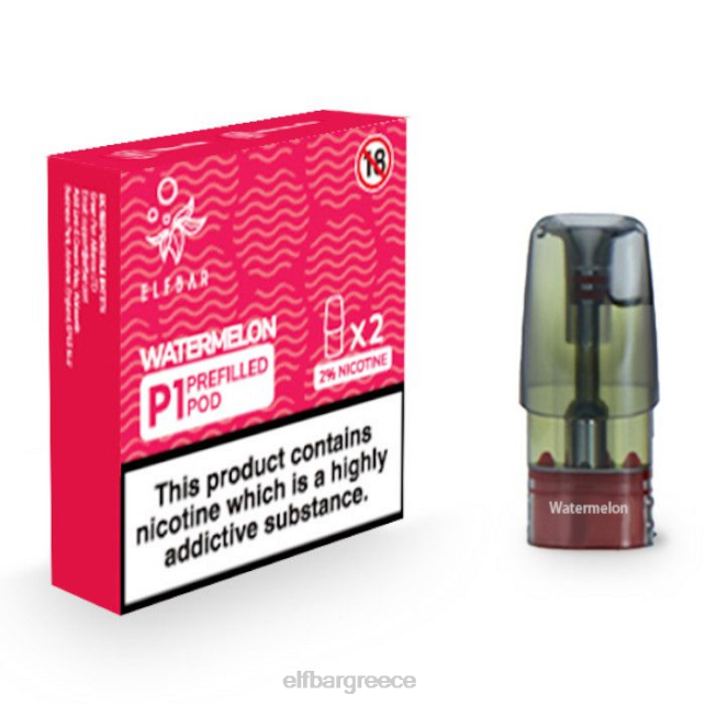 elfbar mate 500 p1 προγεμισμένοι λοβοί - 20 mg (2 συσκευασία) T2P6Z147 καρπούζι