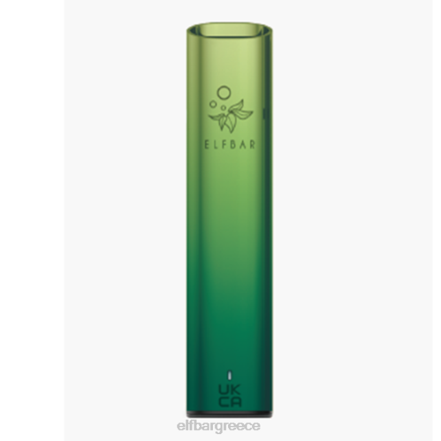 elfbar mate 500 pod vape kit - μπαταρία 500mah T2P6Z137 πράσινο σέλας