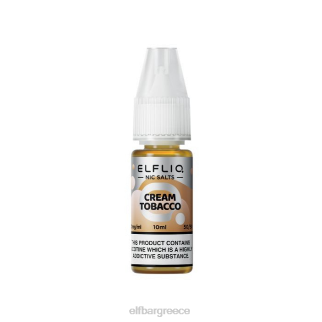 elfbar elfliq κρέμα καπνού nic άλατα -10ml-10 mg/ml T2P6Z211