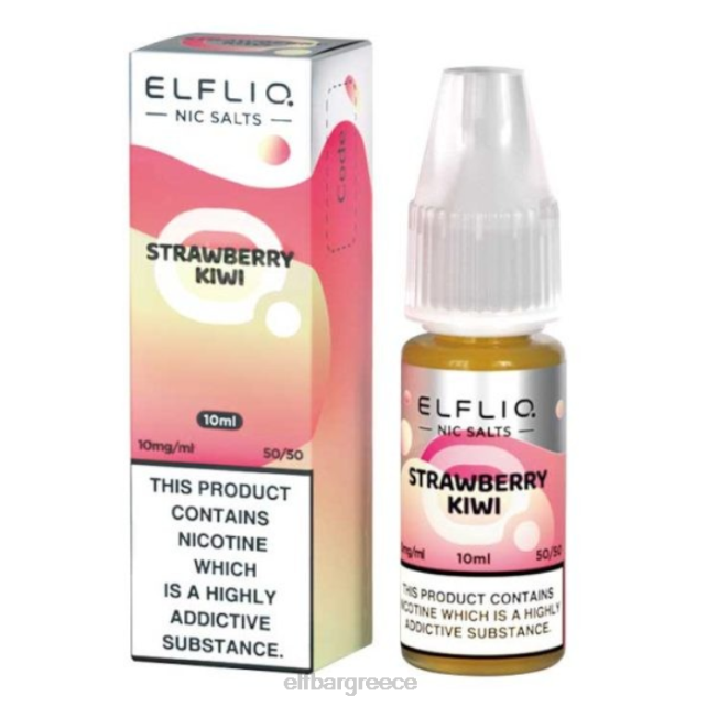 elfbar elfliq nic salts - ακτινίδιο φράουλα - 10ml-10 mg/ml T2P6Z180
