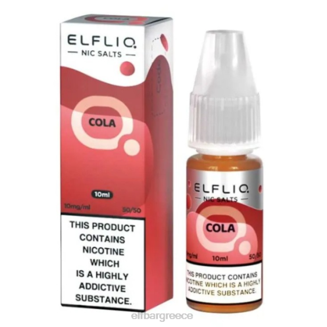 elfbar elfliq nic salts - cola - 10ml-10 mg/ml T2P6Z194