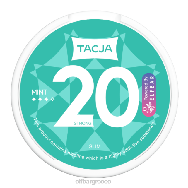 elfbar tacja πουγκί νικοτίνης - μέντα - 1pk-20mg/g T2P6Z233